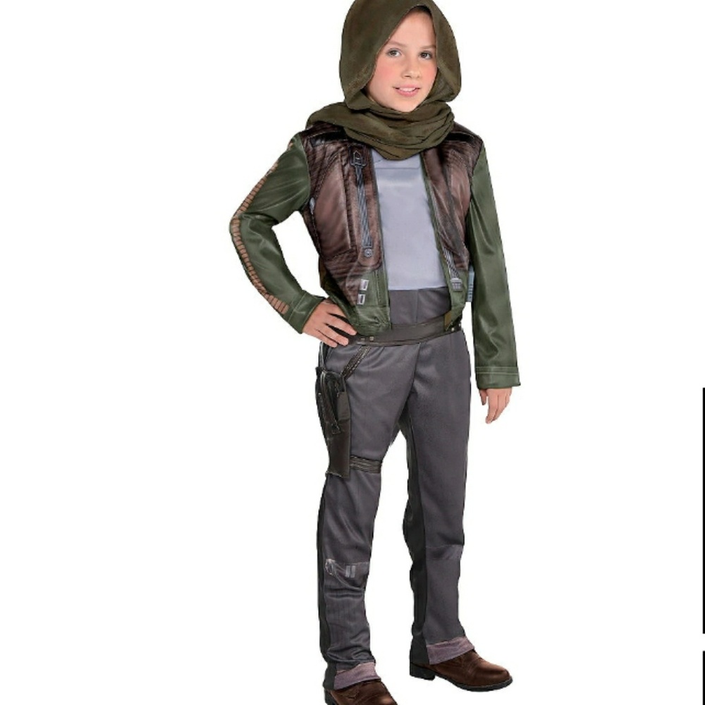 Girls Jyn Erso Costume - Star Wars Rogue OneMed